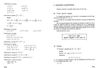 Fundamentos da Matematica Elementar 2 logaritmos