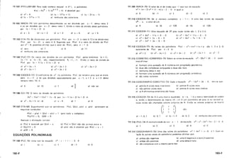 Fundamentos da Matematica Elementar 6 complexos, polinômios, equações