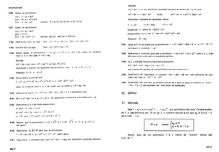 Fundamentos da Matematica Elementar 6 complexos, polinômios, equações