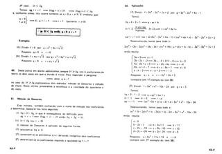 Fundamentos da Matematica Elementar 6 complexos, polinômios, equações