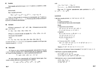 Fundamentos da Matematica Elementar 6 complexos, polinômios, equações