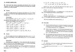 Fundamentos da Matematica Elementar 6 complexos, polinômios, equações