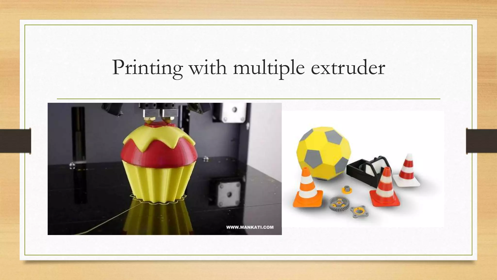 Printing with multiple extruder
 