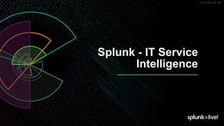Get More From Your Data with Splunk AI + ML | PPTX