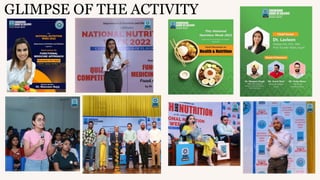 GLIMPSE OF THE ACTIVITY
 