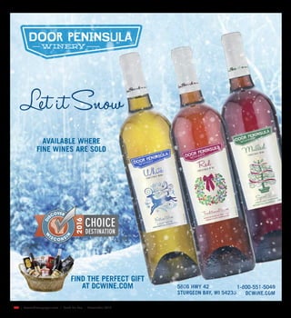 L34  | SceneNewspaper.com | Fond Du Lac | November 2015
DI
SCOVER
W
I S C O N S I
N
2016
 