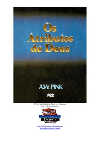 E-book digitalizado e doado por: Temente
Com exclusividade para:
http://ebooksgospel.blogspot.com
www.ebooksgospel.com.br
 