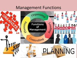 Management Functions
 