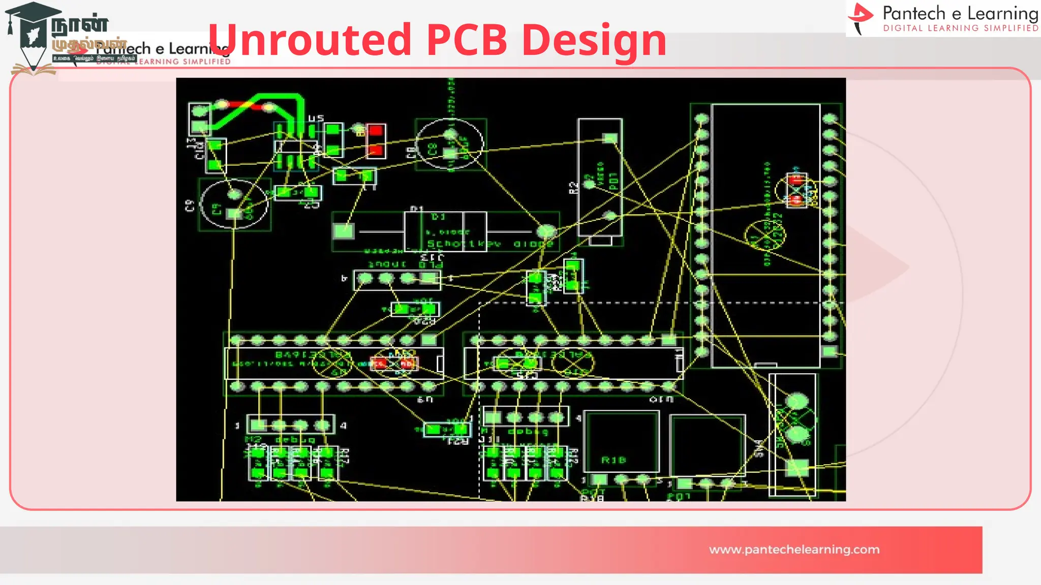 Unrouted PCB Design
 