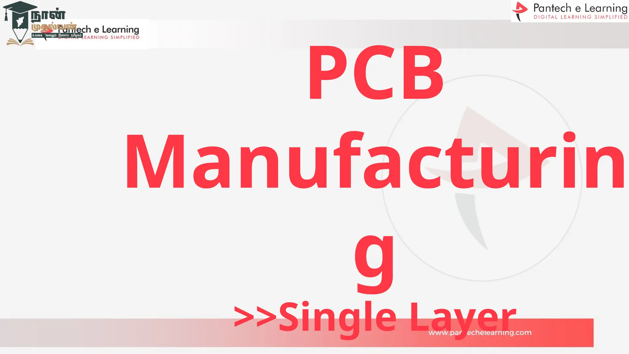 PCB
Manufacturin
g
>>Single Layer
 