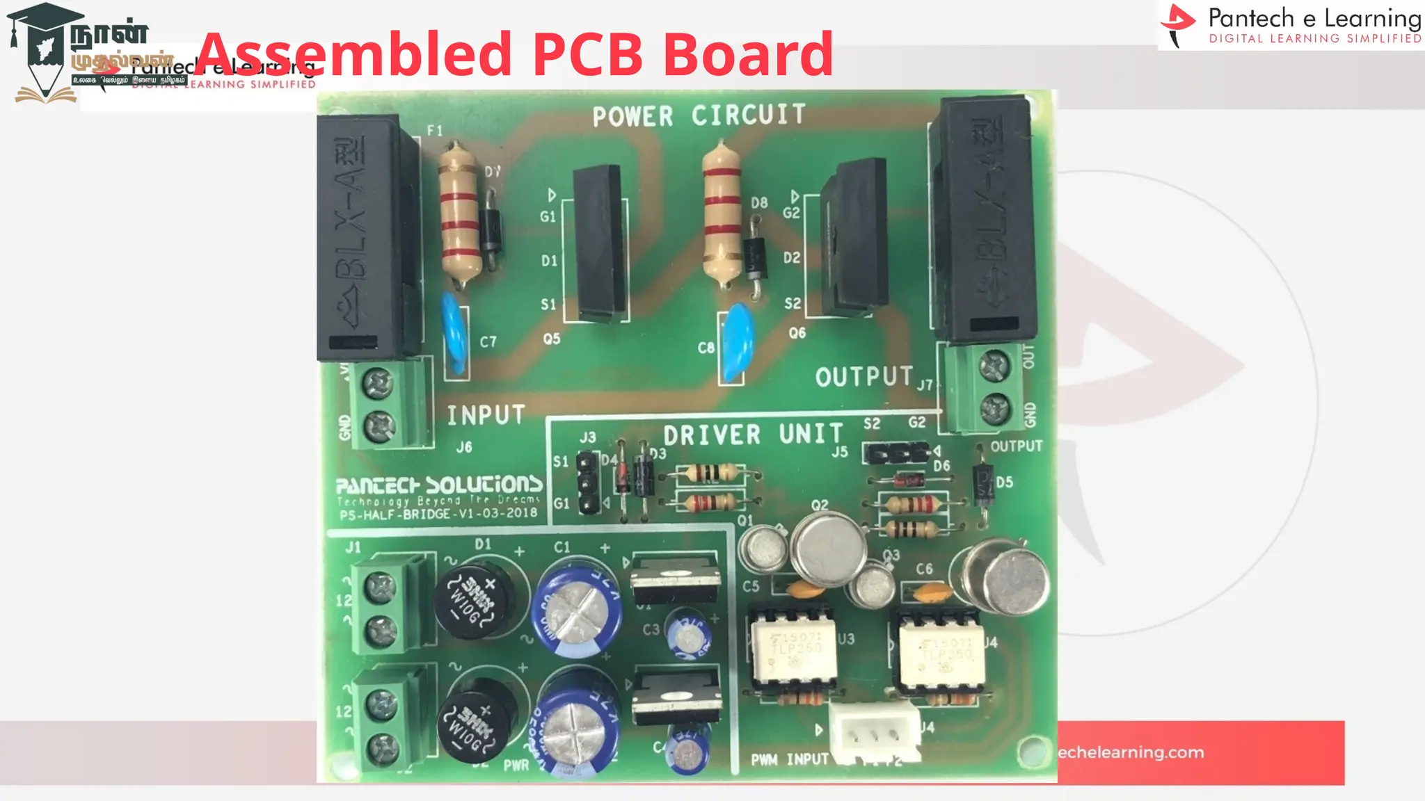 Assembled PCB Board
 