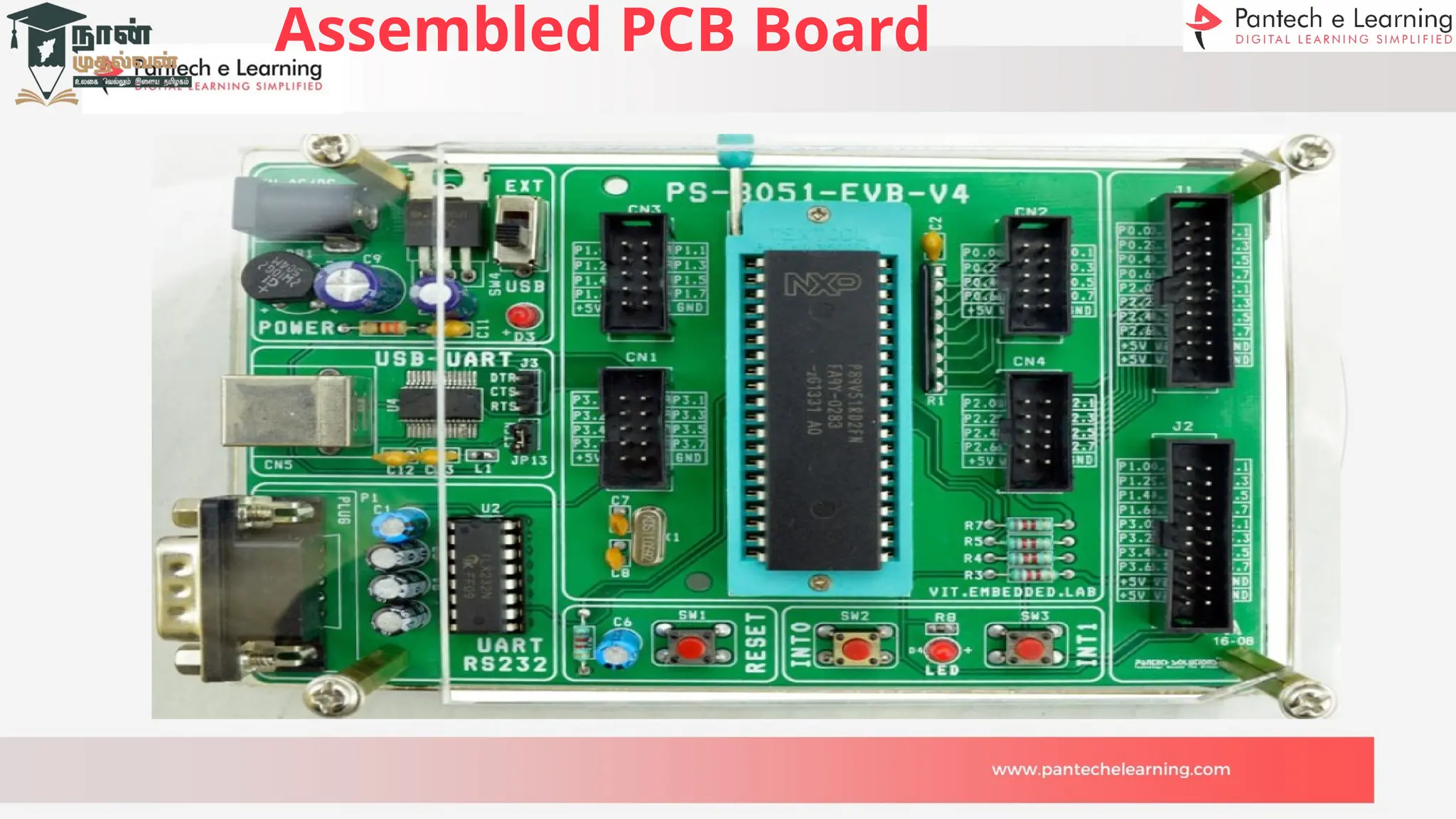 Assembled PCB Board
 