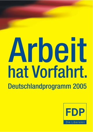 FDP Wahlprogramm - 2009