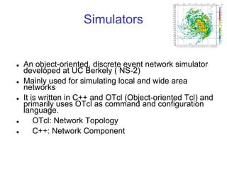 Glomosim Advanced Networking on GloMoSim | PDF