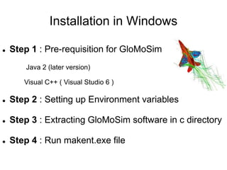 Glomosim Advanced Networking on GloMoSim | PDF