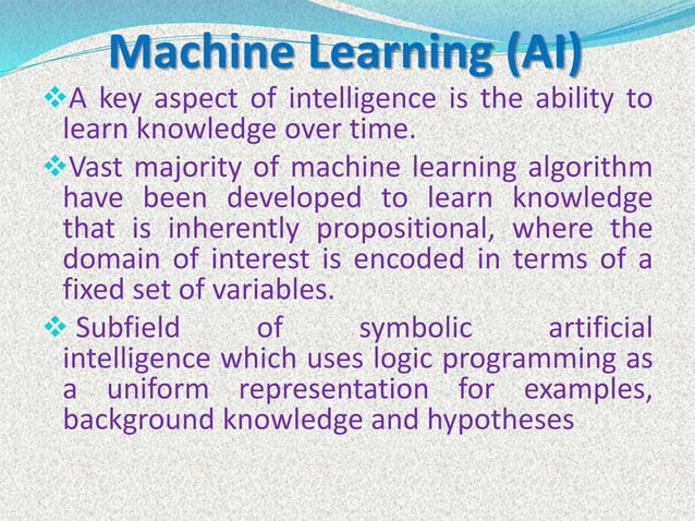 MACHINE LEARNING-LEARNING RULE | PPT