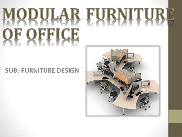 Modular Furniture Of Office