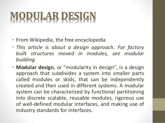 Modular Furniture Of Office