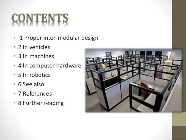 Modular Furniture Of Office