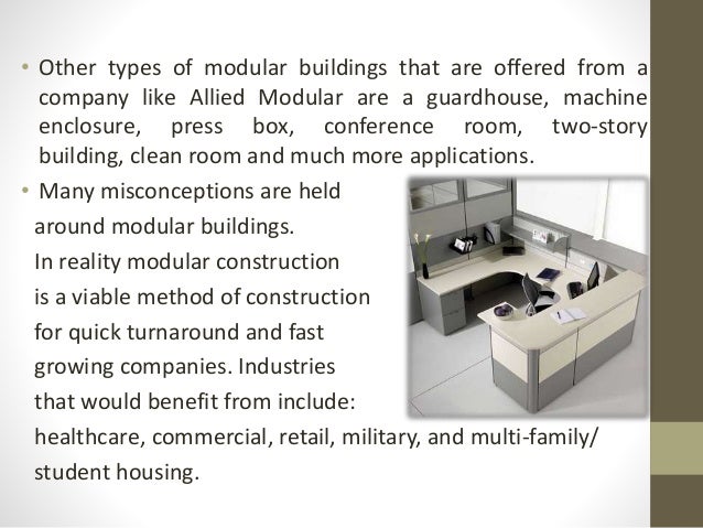Modular Furniture Of Office