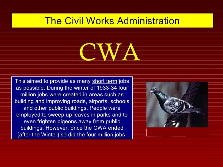 fdr and the new deal civil works administration new deal