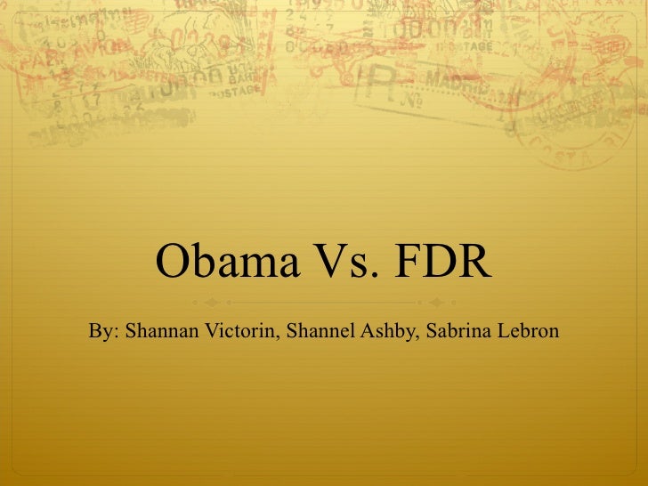 fdr vs obama venn diagram obama