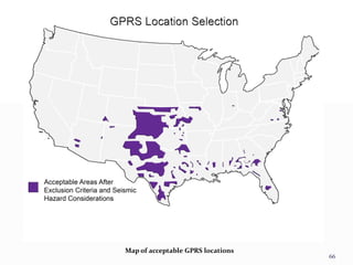 Map of acceptable GPRS locations
66
 