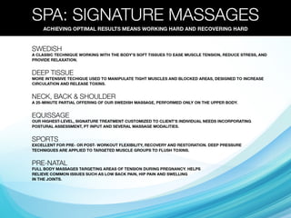 Equinox Fitness Clubs | Front Desk Screensaver | November 2013