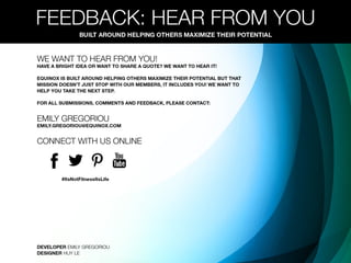 Equinox Fitness Clubs | Front Desk Screensaver | November 2013