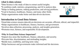 Science Import FDS MODULE 10 , IT SAY IMPORTTANCE OF AI | PPTX