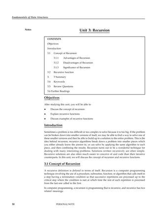 Data Structure and its Fundamentals | PDF
