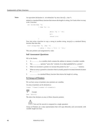 Data Structure and its Fundamentals | PDF
