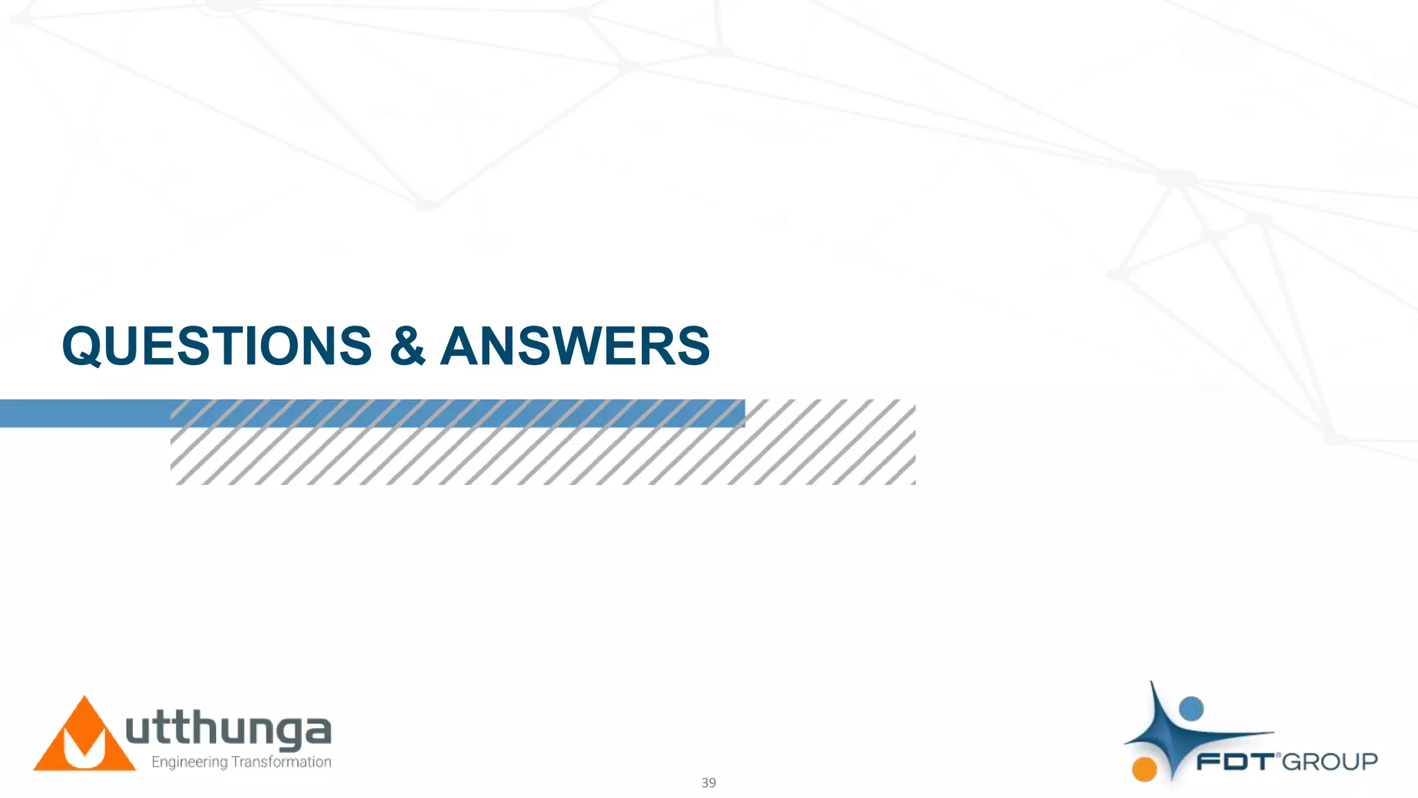 Click to edit Master title style
QUESTIONS & ANSWERS
39
 