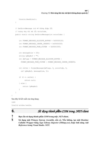 Lập trình c# cơ bản full