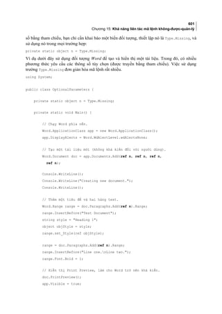 Lập trình c# cơ bản full