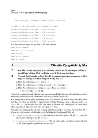 Lập trình c# cơ bản full