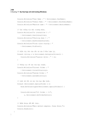 Lập trình c# cơ bản full