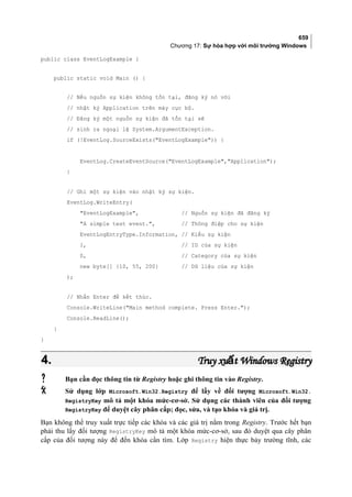 Lập trình c# cơ bản full