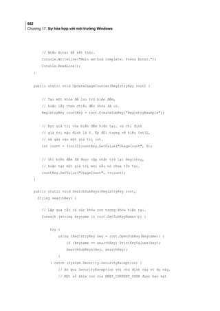 Lập trình c# cơ bản full