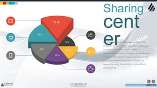 w w w . D o m a i n . c o m Page 28
www.MainSlide.com
© All Rights Reserved.
Confidential
19 %
45 %
65 %
39 %
75%
39 %
Sharing
cent
erIt is a longestablishedfact that a reader will be
distracted bythe readablecontentof a lookingat
its layout.It fact that a reader will be
distracreadable contentof a page whenlookingat
its layout.Thepointof usingLoremIpsumis that
it hasa lessnormal distributionof letters, as
opposedto using 'Contenthere, contenthere',
makingit look.
 