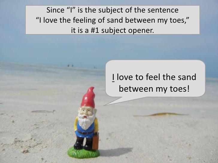 Fundamentals Writing and Literature Sentence Openers Presentation