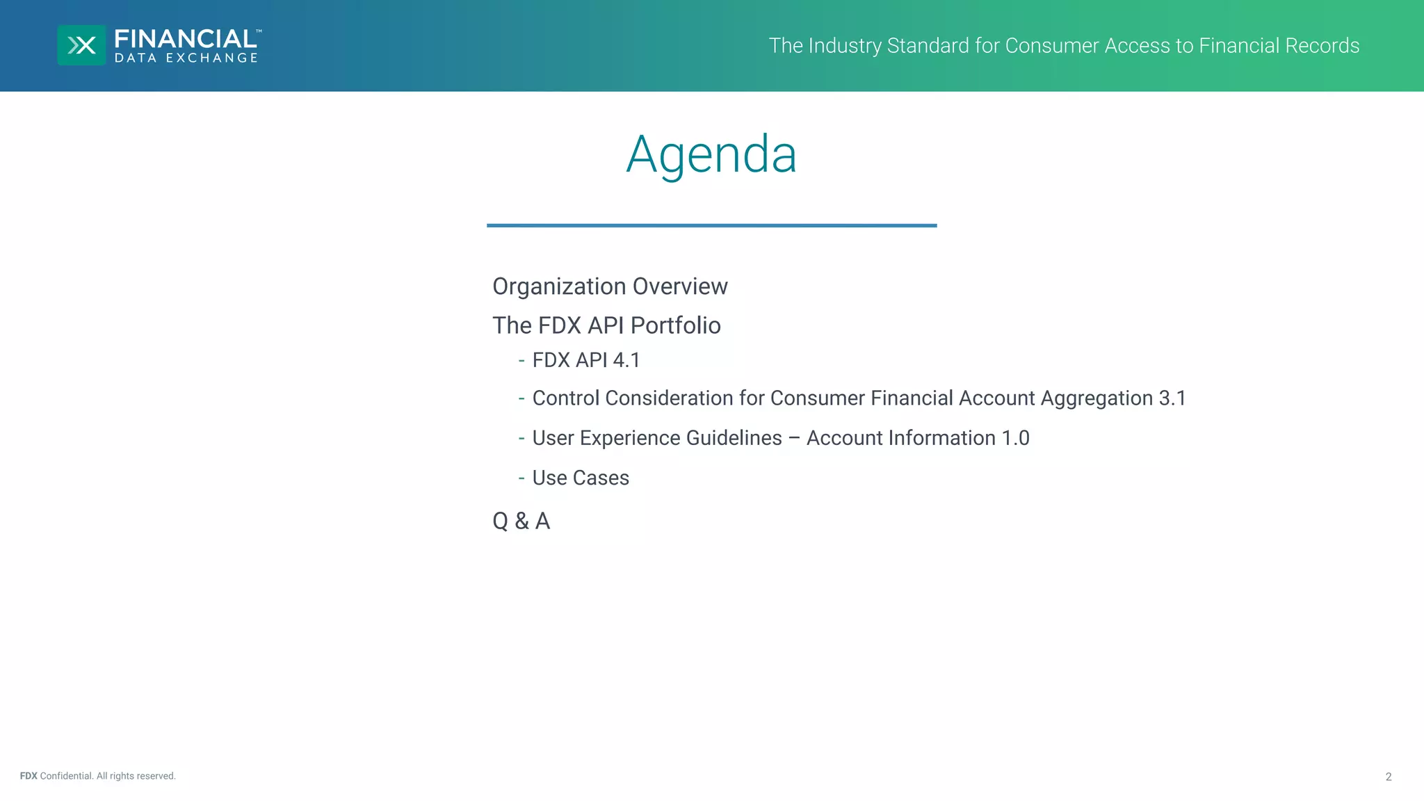 FDX API Overview (Dinesh).pdf | Business | Business and Finance