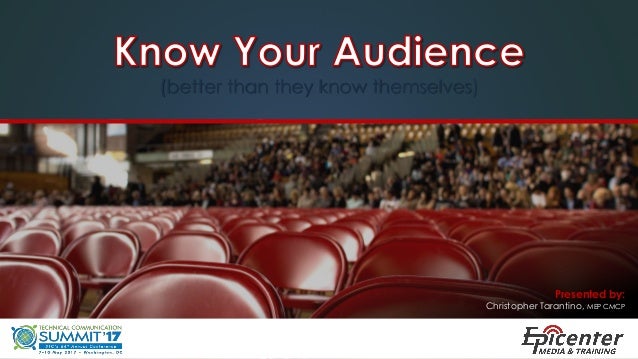 knowing your audience q a Join petrula vrontikis for an in-depth discussion in this video, knowing your audience, part of running a design business: presentation skills. knowing your audience q a Join petrula vrontikis for an in-depth discussion in this video, knowing your audience, part of running a design business: presentation skills.