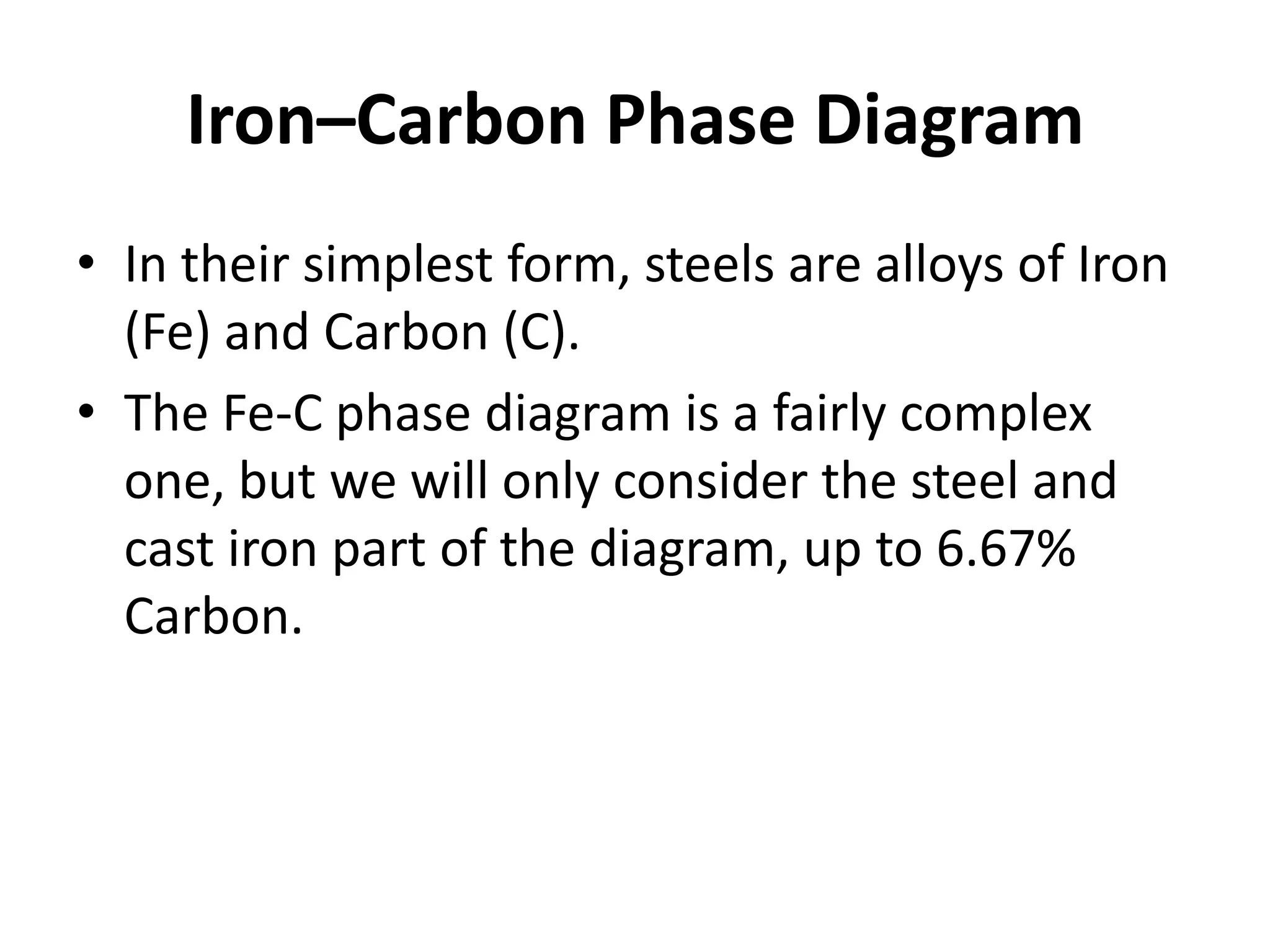 Fe-C diagram | PPTX