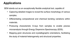Comprehensive Fundamentals of Scanning Electron Microscopy (SEM & FESEM ...