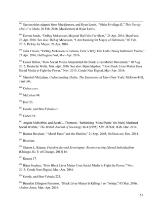 Moral panic in media image