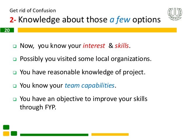 Selecting topic 4 FYP v3