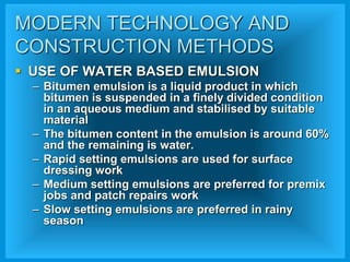 ROAD CONSTRUCTION METHOD final | PPTX