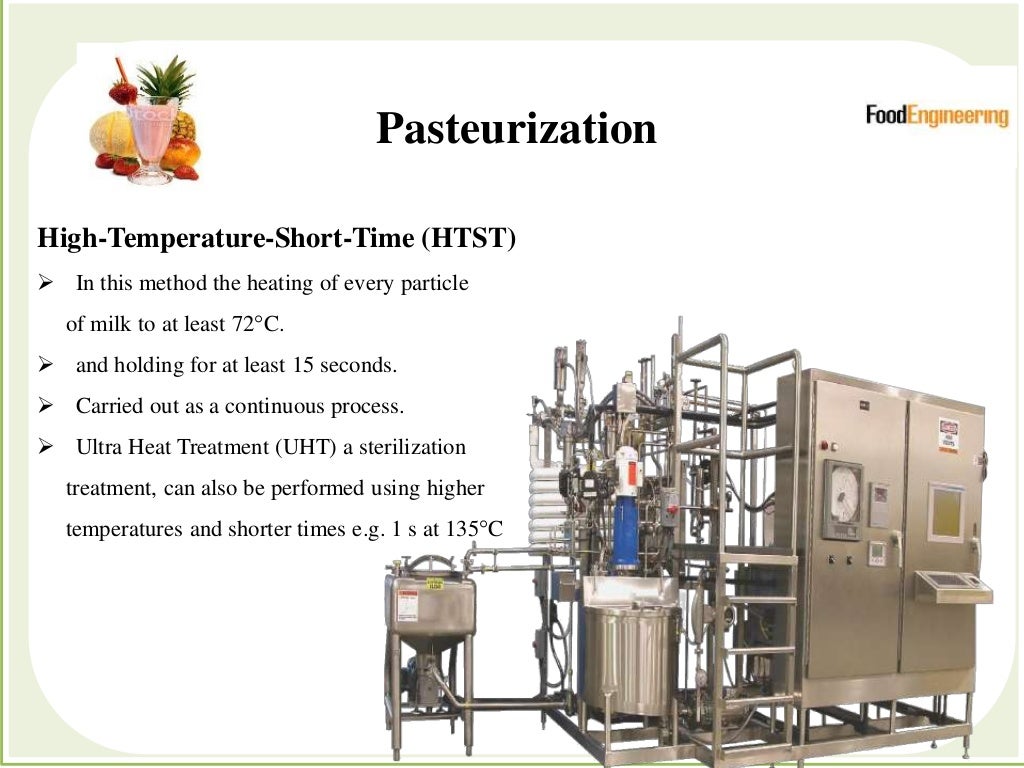 thermal processing of food