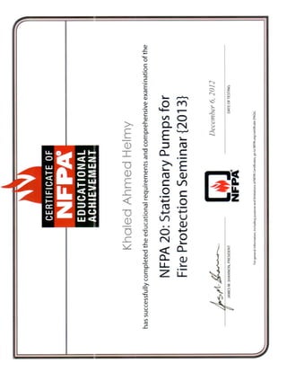 Nfpa 20.pdf NFPA 20 | PDF